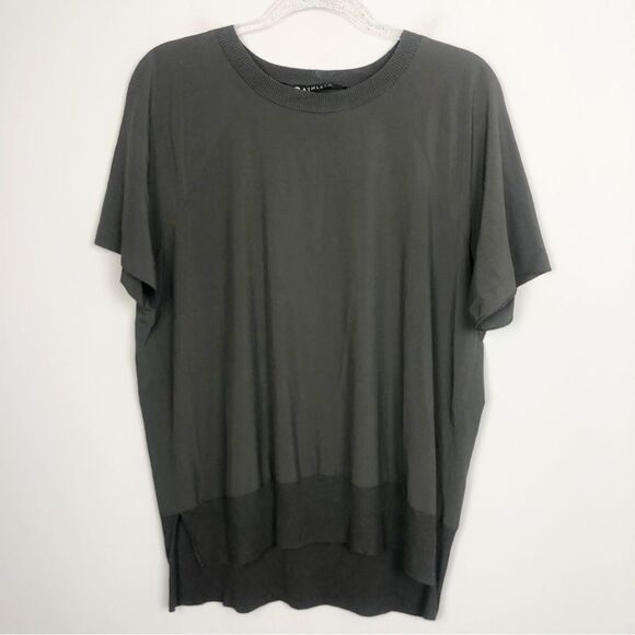 ATHLETA | Zephyr Raglan Short Sleeve High Low Shell Style Top Women’s Size M - Picture 4 of 12